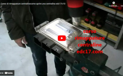 Corso di rimappature centraline – Come aprire una centralina edc17c10