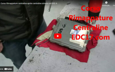Corso Rimappature centraline – Aprire centraline simens sid 803 A