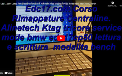 Alinetech Ktag tricore service modalita bench