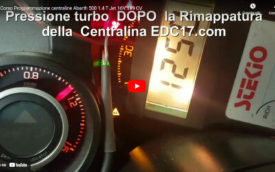 Corso Programmazione centraline Abarth 500 1.4 T Jet 16V 199 CV Prova Potenza Banco